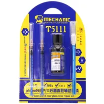 Mechanic Set Quita Pegamento de Tapa Trasera de Cristal para iPhone 8/8P/X T5111 20ML