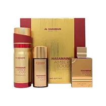 Al Haramain Kit Amber Oud Ruby Edition Edp 75ML + Edp 30ML + Deo 200ML
