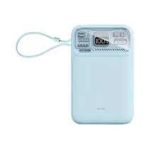 Carregador Power Bank Magnetic WI-P016 22.5W Blue