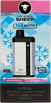 Vape Descartável The Black Sheep Ice Master 40K Acai Strawberry/Acai Grape - 10000 Puffs