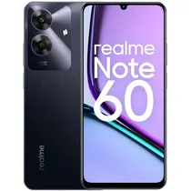 Celular Realme Note 60 RMX3933 Dual Sim de 128GB/4GB Ram de 6.74" 32MP/5MP - Marble Black (Anatel)