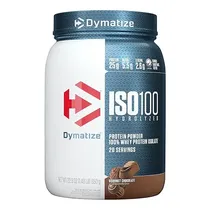 Whey Protein Dymatize Iso 100 Gourmet Chocolate 20 Porções
