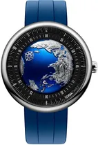 Relogio Masculino Ciga Design U038-SU01-6U U Series Blue Planet II Silver/Blue
