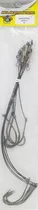 Anzol Top Fishing Maruseigo Duplo Encastoado 32 com 5 Peças