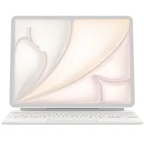 Teclado Apple Magic Keyboard A3340 MDFW4LL para iPad Air 13" (M4) - Branco (Inglês)