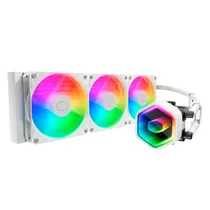 Water Cooler para Processador Cooler Master Masterliquid 360 Core II MLW-D36M-A18PA-RW Argb - Branco