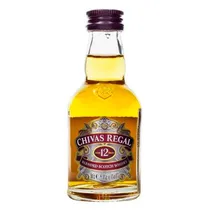 Uísque Chivas Regal 12 Anos Miniatura 50ML