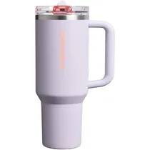 Copo Térmico Stanley The Flip Straw Quencher Protour Tumbler 10-12486-1197 - 1.18L - com Bico - Orchid Glimmer