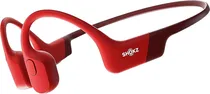 Fone de Ouvido Shokz Openrun Red - Tecnologia de Condução Óssea