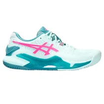 Calzado Asics Gel Resolution 9 Tenis Rosa Femenino Tam 37.5