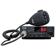 Rádio Amador TKS PX-27 80 Canais AM/FM Preto