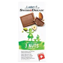 Swiss+Dream Chocolate 3 Nuts 100G