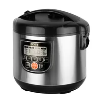 Panela Elétrica Coby CY5802-C5L-110V - 860W - 5L - 110V/60HZ - Preto e Prata