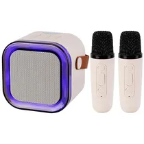 Speaker Midi Pro MDP005 6 Watts com Bluetooth/Auxiliar/Micro SD + 2 Microfones
