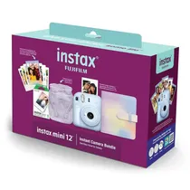 Fujifilm Camara Instax Mini 12 Lilac Purple Holiday Bundle