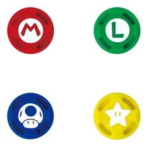 Protetor Analógico para Switch Caps Super Mario