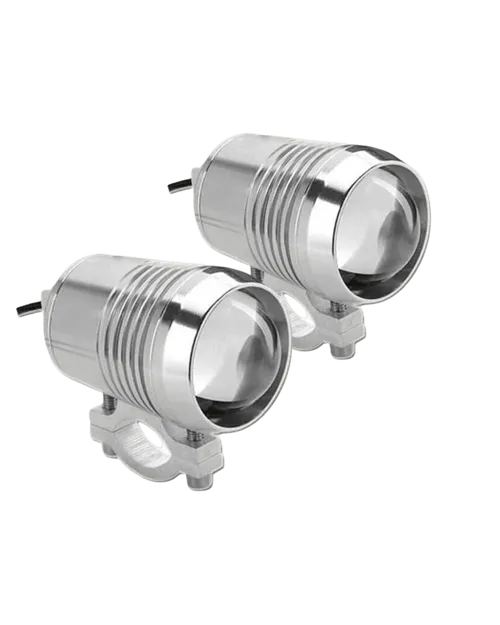 LUCES AUXILIARES CROMADAS