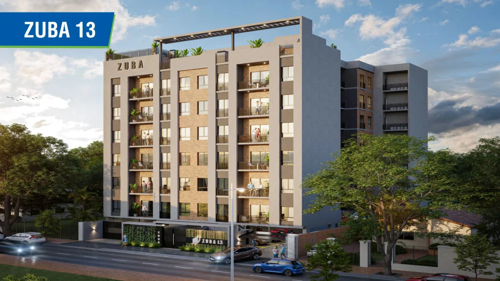 Apartamento de 1 dormitório à venda em Luque — ZUBA 13, unidade 505