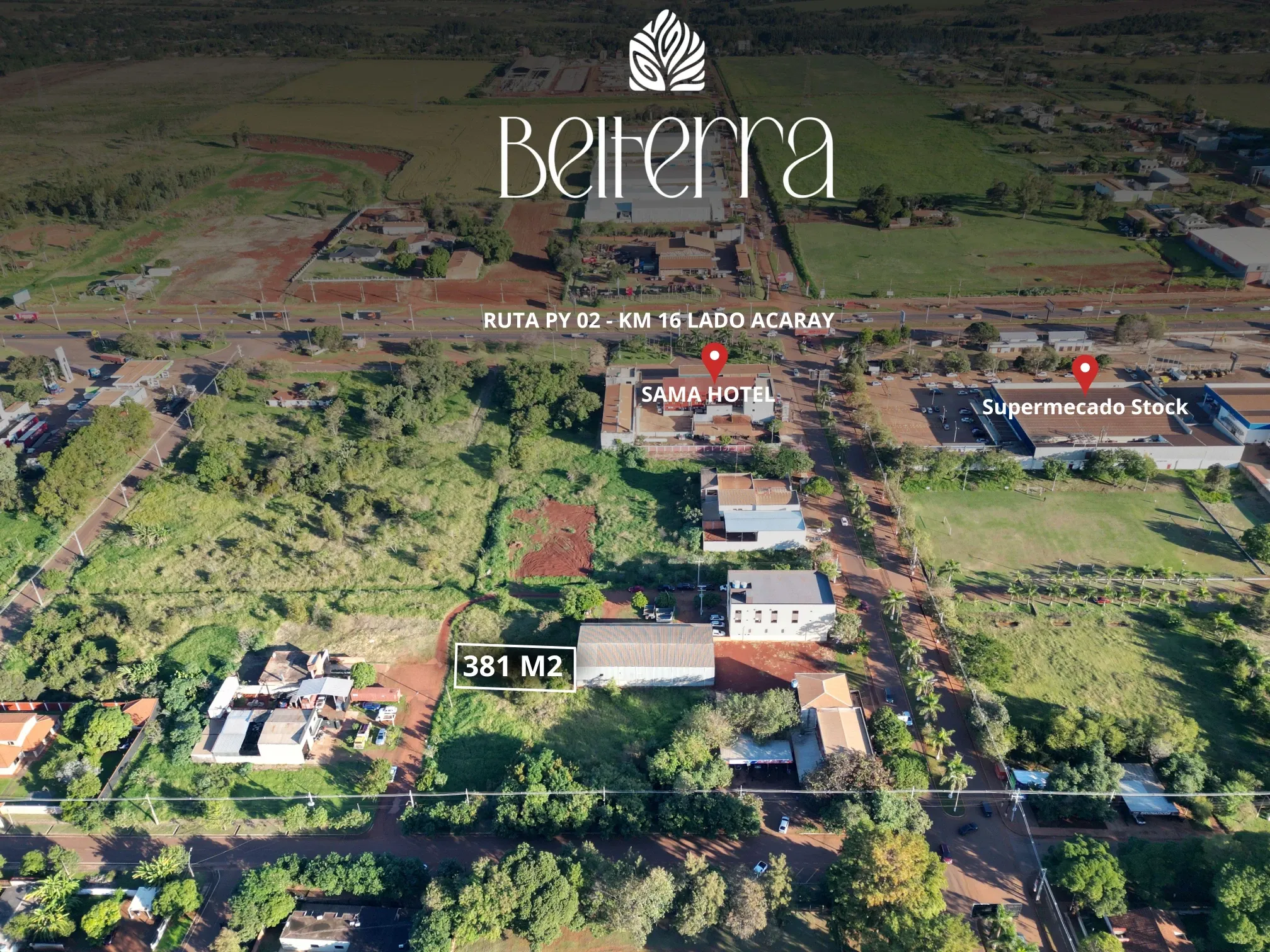 Terreno de 381 m² à venda em Minga Guazú